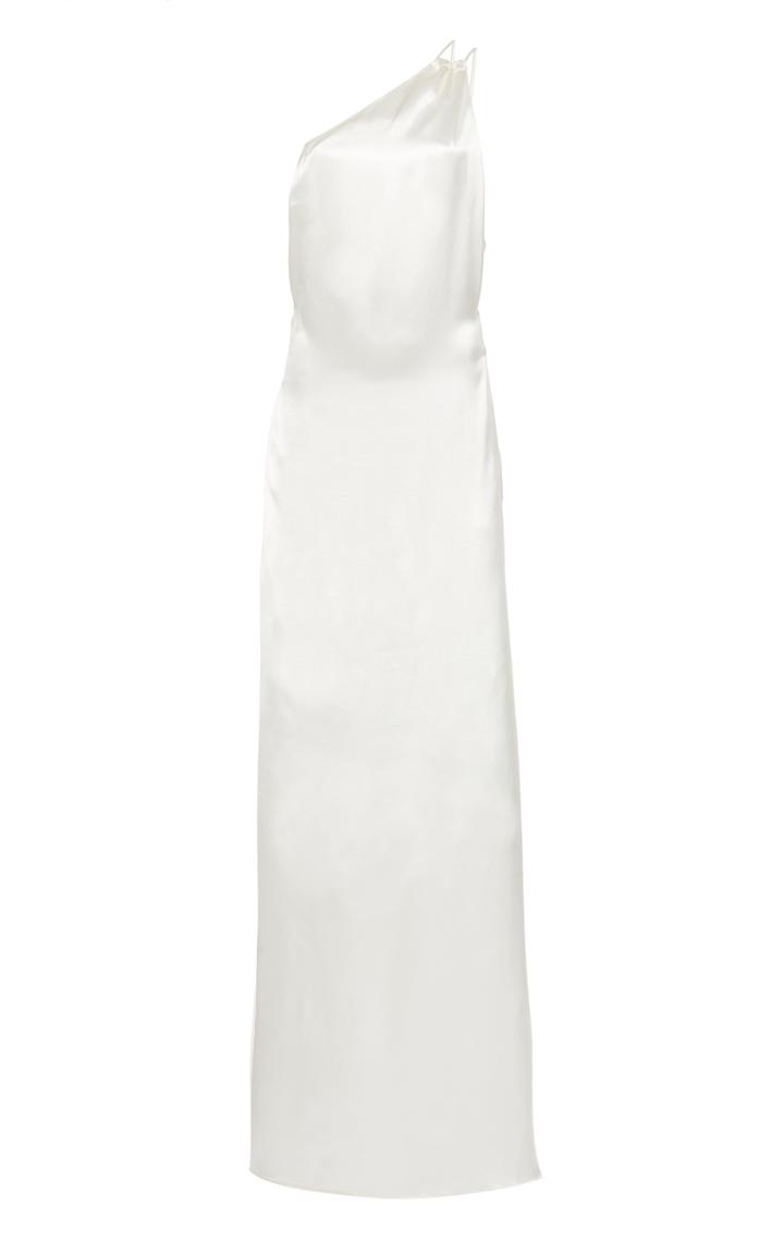 Deitas Marla Satin One Shoulder Gown