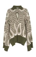 Jw Anderson Merino Wool Paisley Sweater