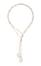Joie Digiovanni Mexican Opal Lariat With Diamond Accent