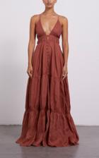 Moda Operandi Joslin Liana Linen Ramie Maxi Dress