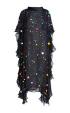Romance Was Born Aurora Crystal Frill Dress