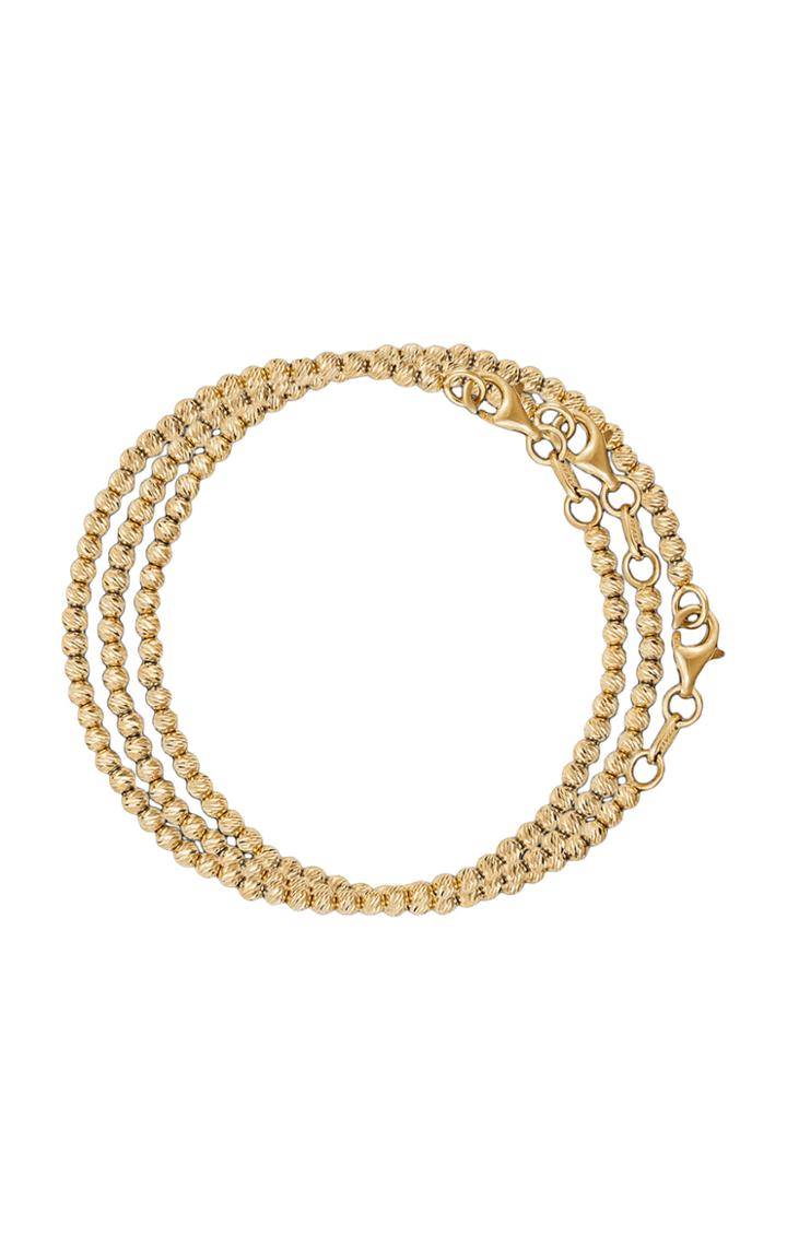 Moda Operandi Carolina Bucci Set Of Three Discoball Bracelets In 18k Yellow Gold