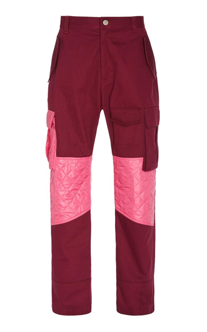 Prabal Gurung Dylan Cotton-twill Cargo Straight-leg Pants
