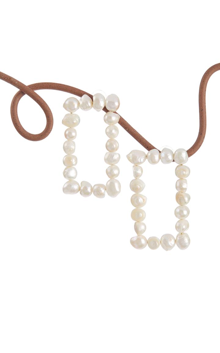 Moda Operandi Cult Gaia Dita Stacked Pearl Earrings
