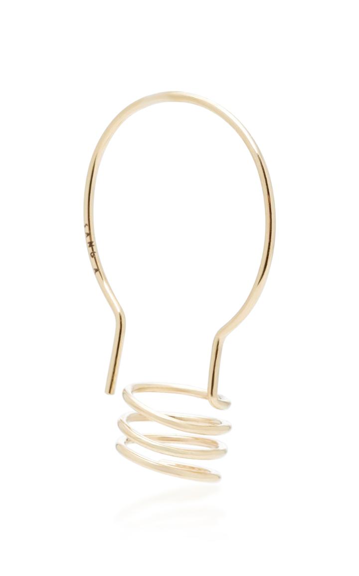 Sang A Lightbulb 14k Gold Earring