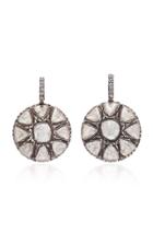 Sanjay Kasliwal Gold Silver And Diamond Earrings