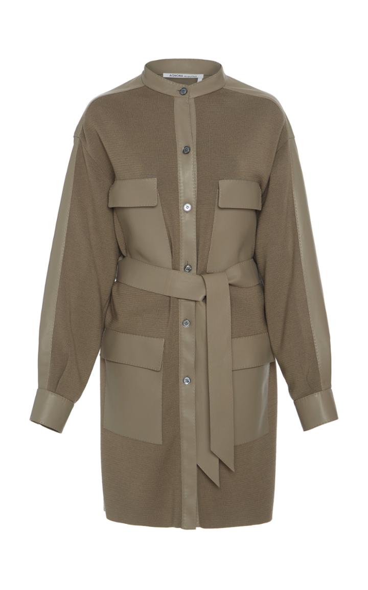 Agnona Belted Utility Jacket