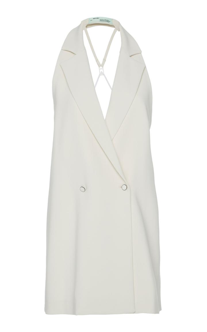 Off-white C/o Virgil Abloh Open-back Wrap Gilet