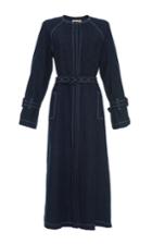 Blumarine A Line Denim Coat
