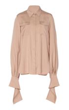 Cyclas Collared Satin Shirt