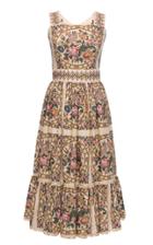Moda Operandi Lena Hoschek Jardin Floral Cotton Midi Dress
