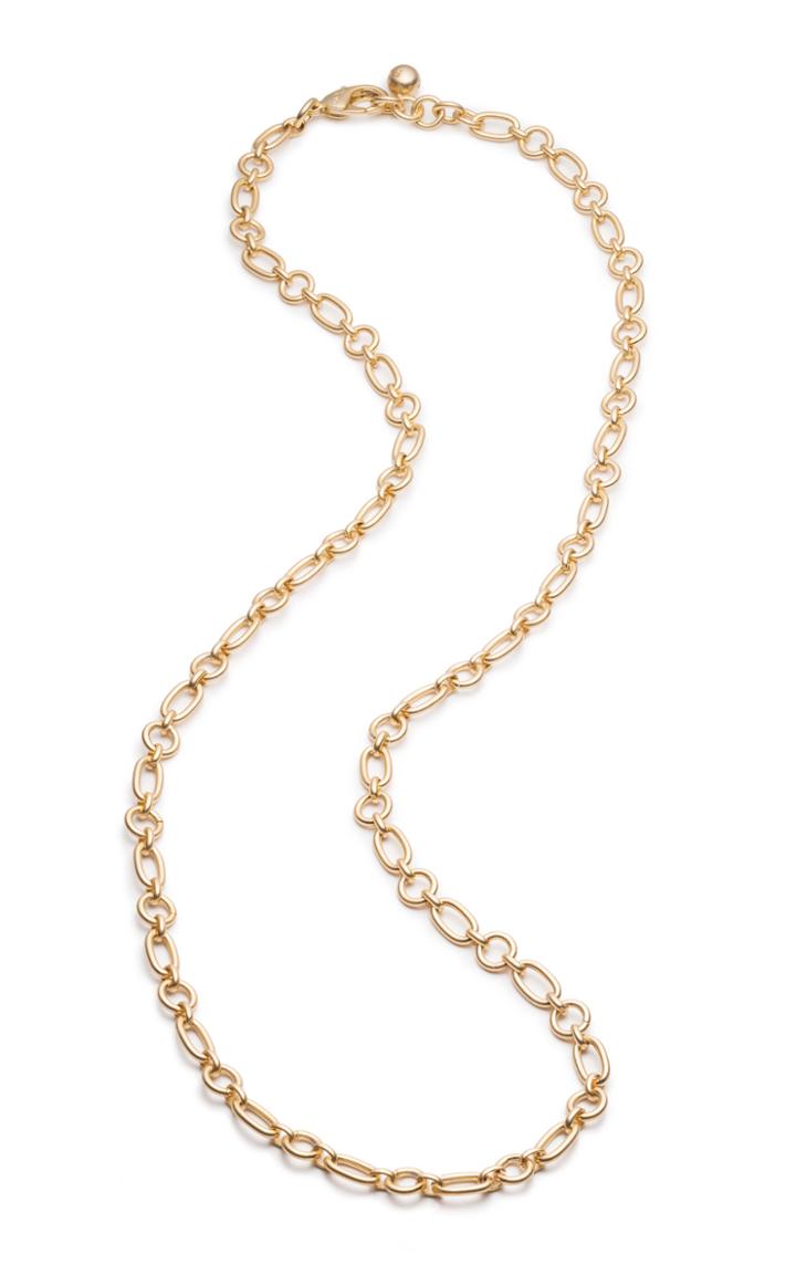 Lulu Frost Gold 32 Link Necklace
