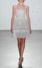 Mira Zwillinger Polly Strapless Mini Dress