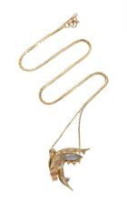 Anna Sheffield Butterfly Pendant Necklace