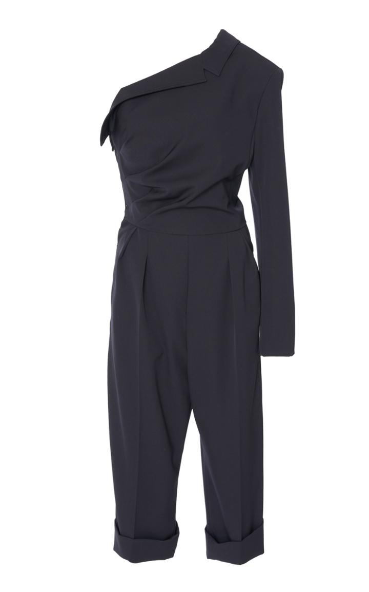 Max Mara Amleto Knee Length Wool Jumpsuit