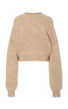 Sally Lapointe Cropped Knit Sweater