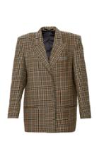 Mach & Mach Universe Check Blazer