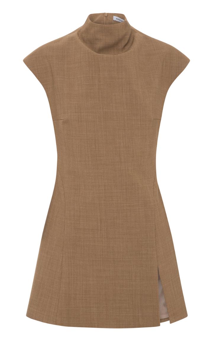 Moda Operandi Anna Quan Karla Wool-blend Mini Dress