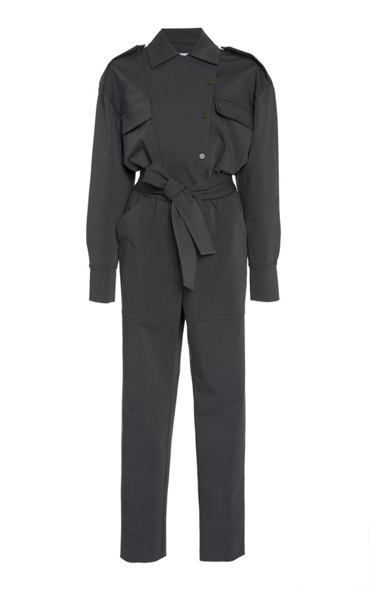 Moda Operandi Piece Of White Melanie Long-sleeve Jumpsuit