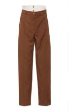 Moda Operandi Olenich Oversized Cotton Corset Pants Size: Xs