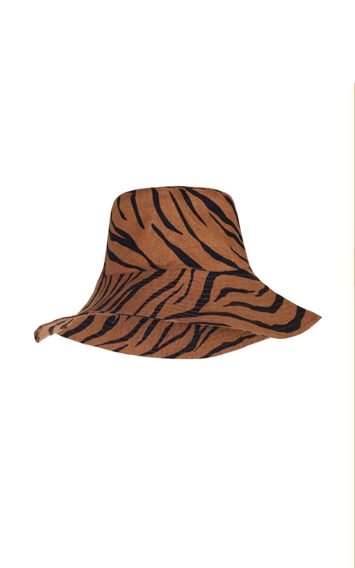 Moda Operandi Faithfull The Brand Bettina Kenya Print Linen Bucket Hat