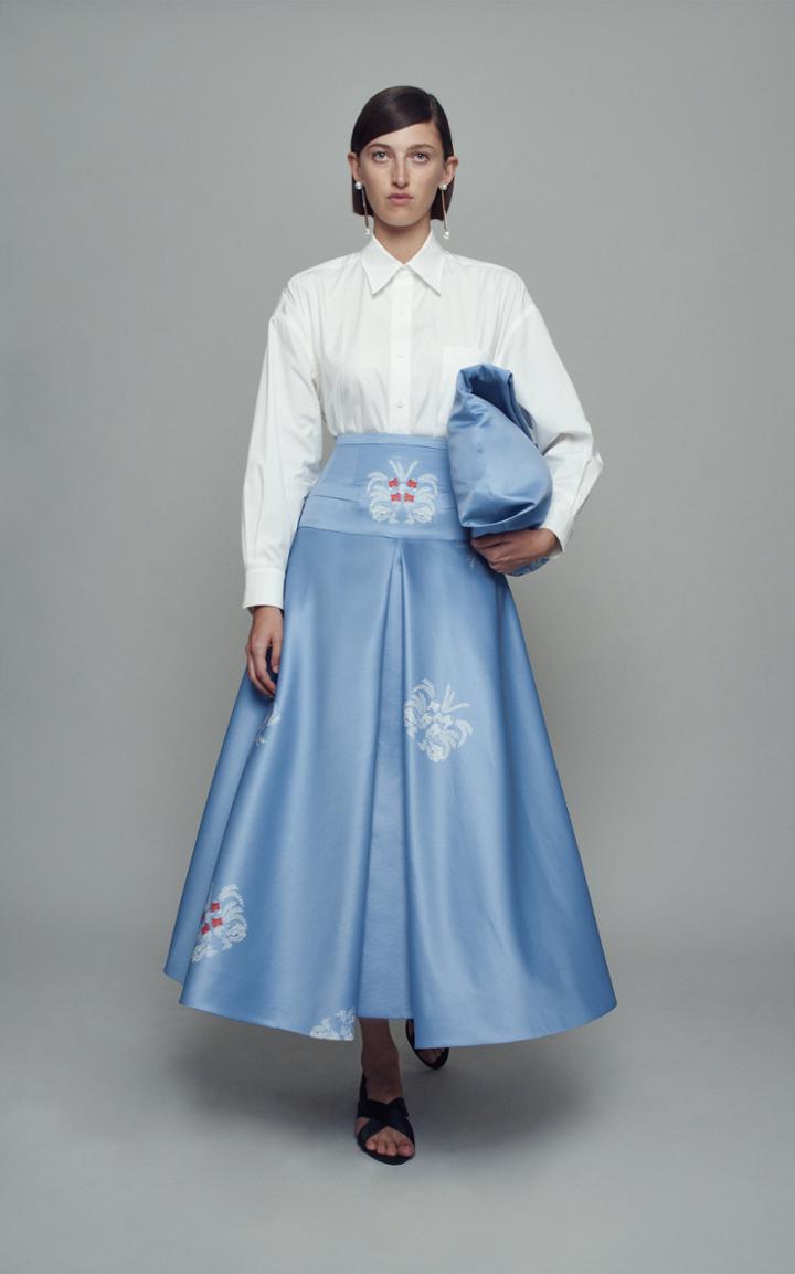 Moda Operandi Emilia Wickstead Bayleigh Cotton Button-down Shirt