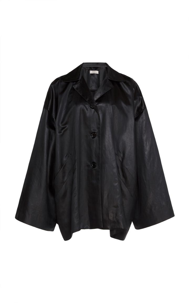 Nina Ricci Oversized Satin Jacket