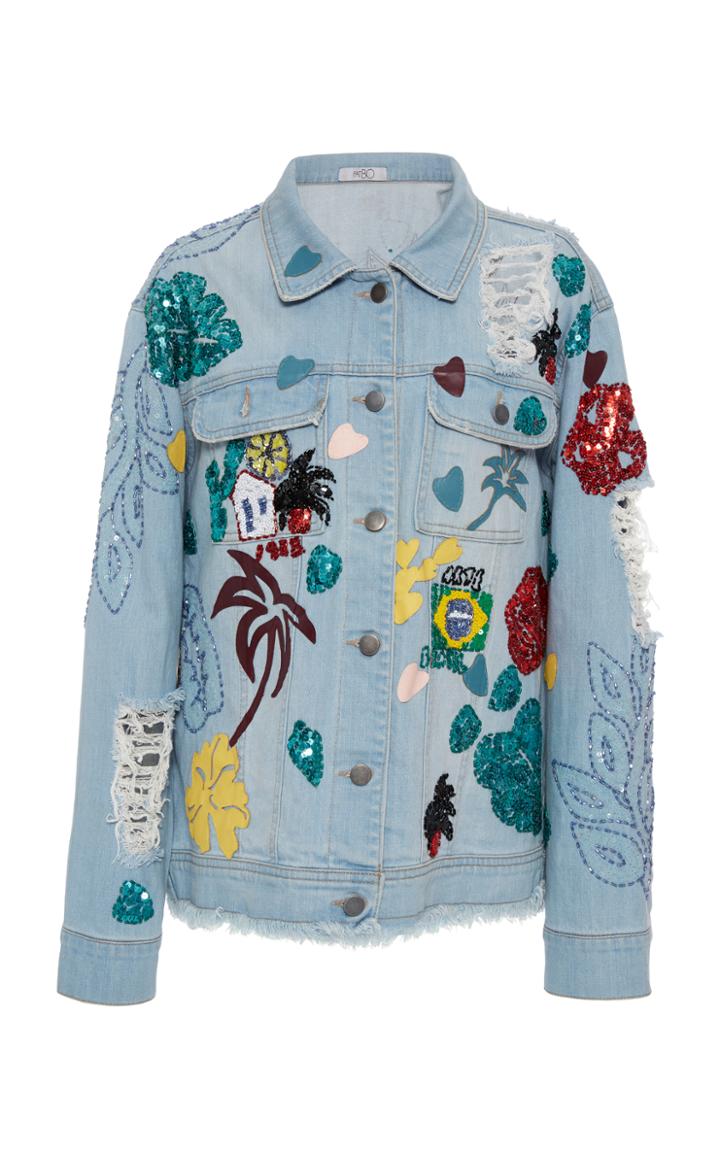 Patbo Embellished Denim Jacket