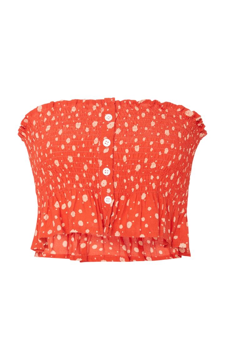 Faithfull Sloane Floral Cropped Top