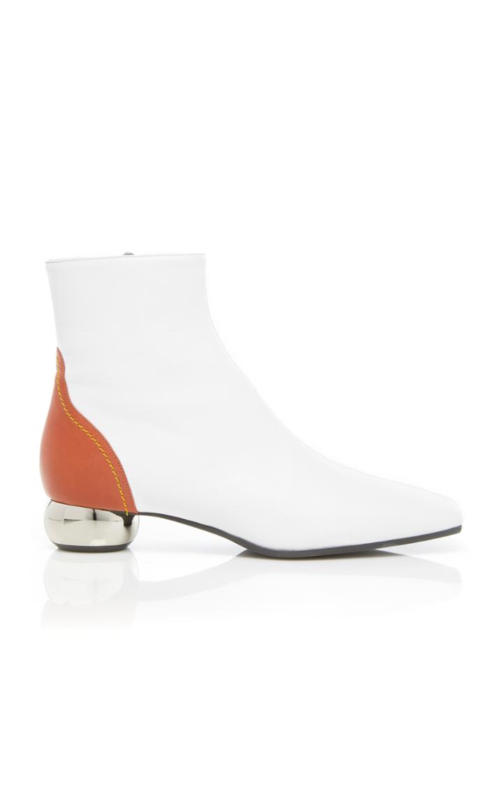 Ellery Metallic Heel Chelsea Boot