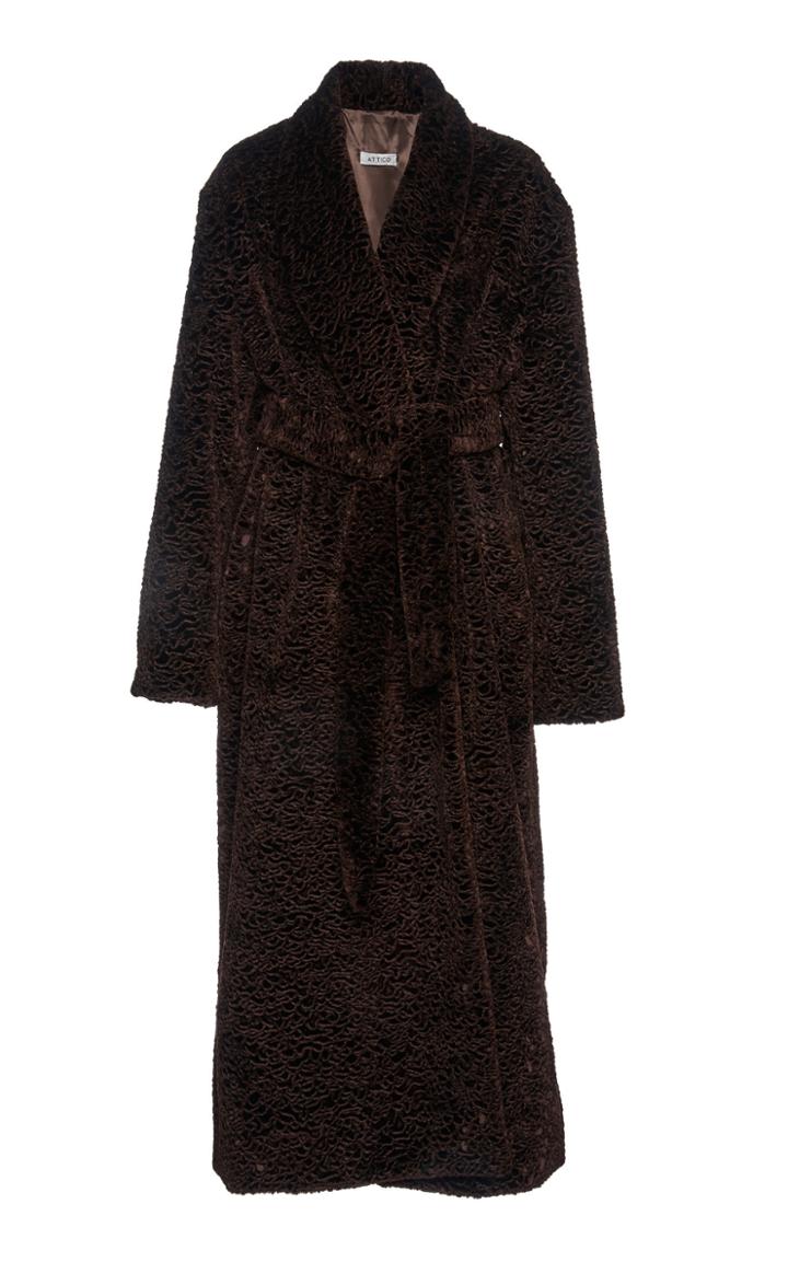 Attico Persian Wool Coat
