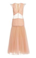 Moda Operandi Khaite Mariah Ruffled Tulle Dress