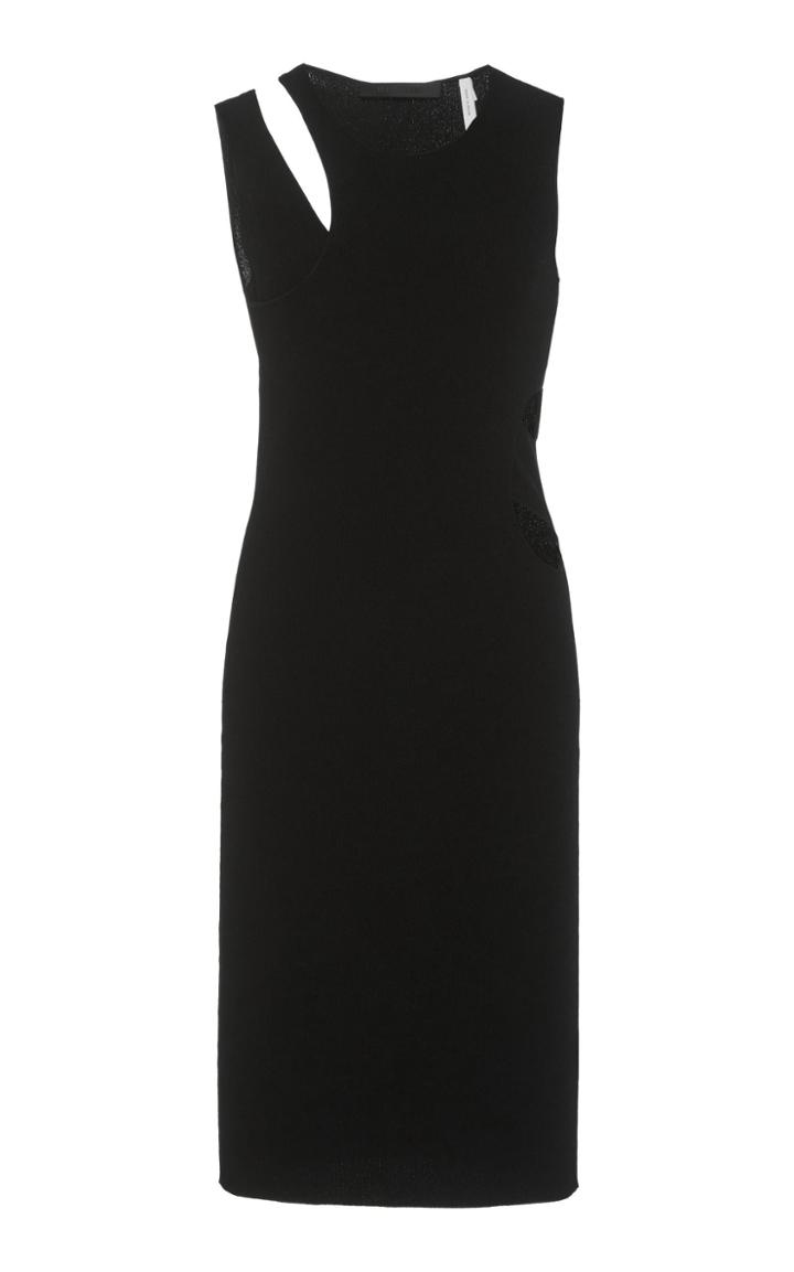 Moda Operandi Helmut Lang Cutout Ribbed-knit Tank Dress Size: S