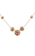 Polly Wales Cosmos 18k Gold Sapphire Necklace
