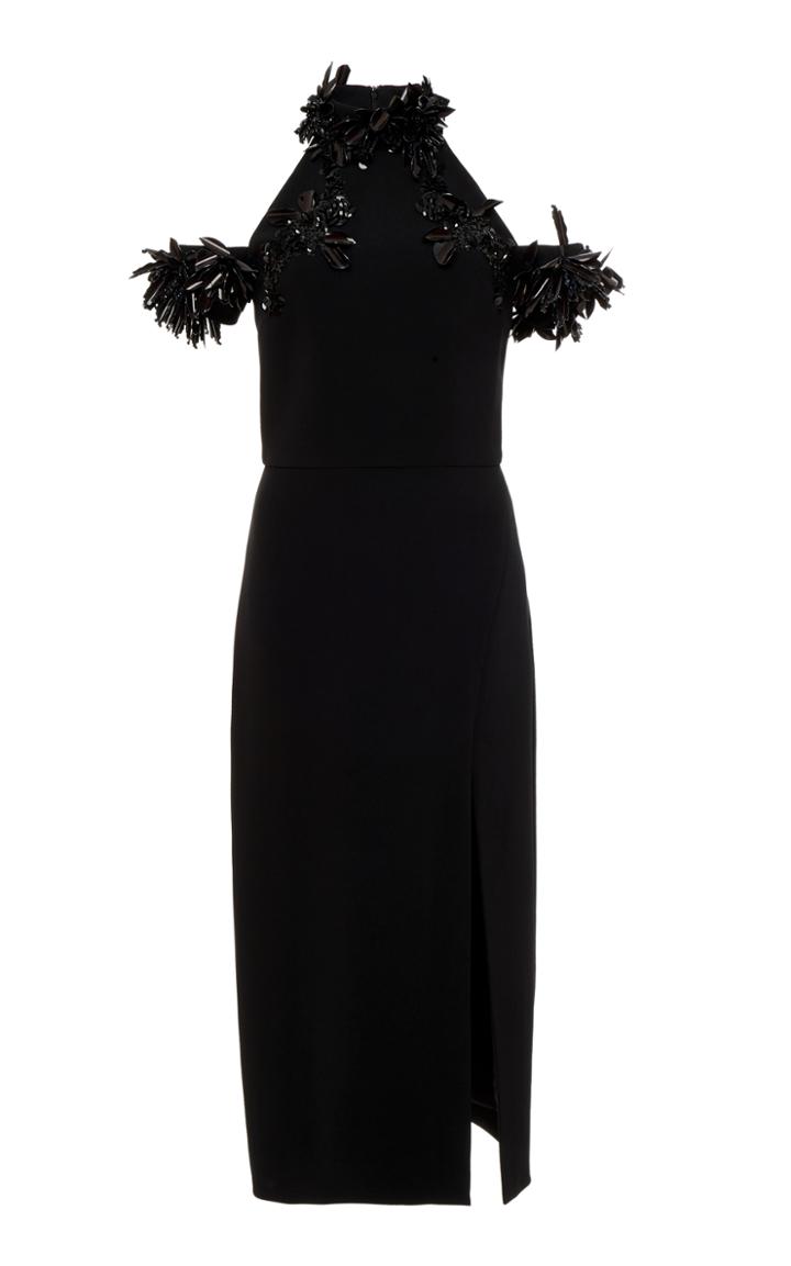 Cushnie Et Ochs Florita Embellished Halter Dress