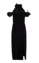 Cushnie Et Ochs Florita Embellished Halter Dress