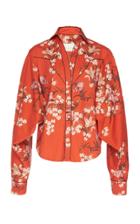 Johanna Ortiz Stretch Cotton Poplin Cambalache Top