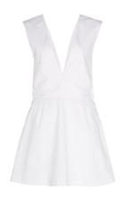 Kalita Lemuria Bow-detailed Cotton-poplin Playsuit Size: Xs