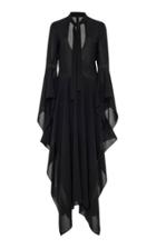 Jw Anderson Draped Georgette Dress