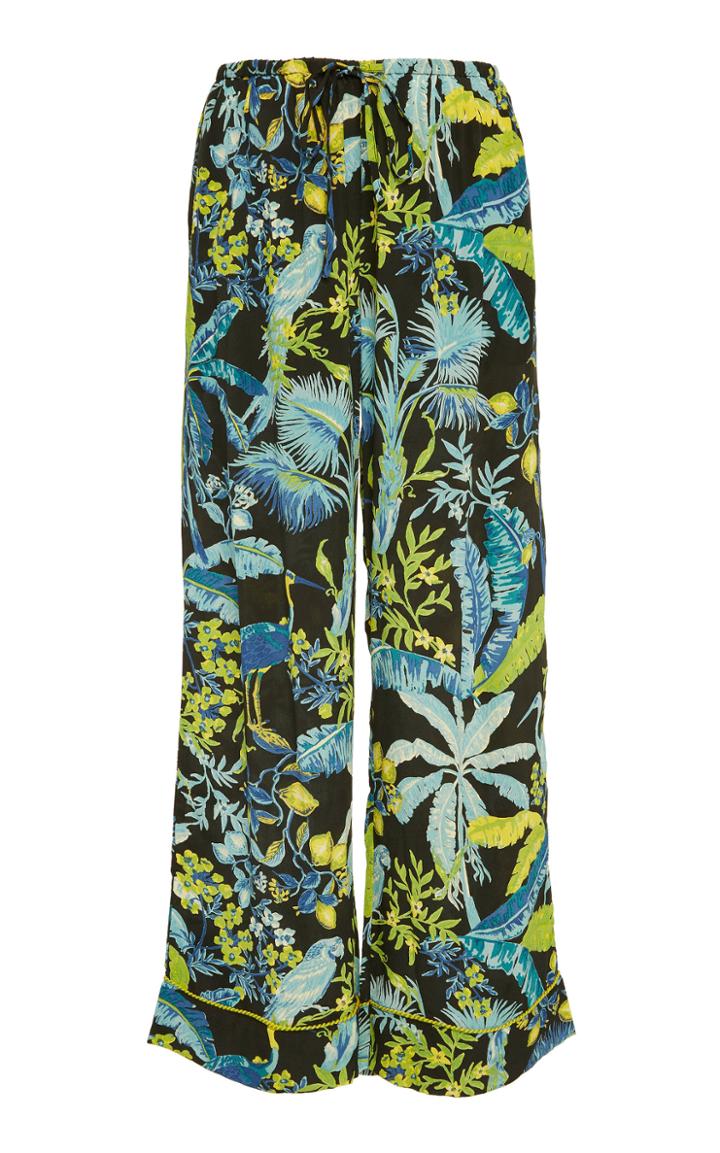 Banjanan Tommy Printed Silk Pant