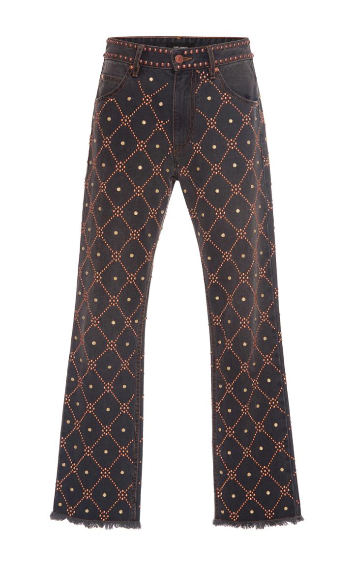 Isabel Marant Newlan Stud Embellished Jean