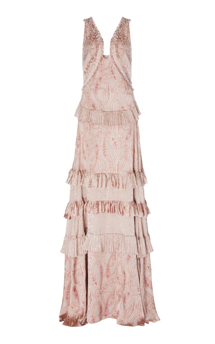 Alexis Rafaela Paisley Tiered Gown