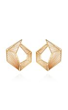 Mike Joseph Yellow Gold Earrings