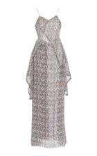 Victoria Beckham Draped Silk-blend Gown