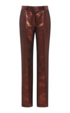 Victoria Victoria Beckham Slim Metallic Dress Pant