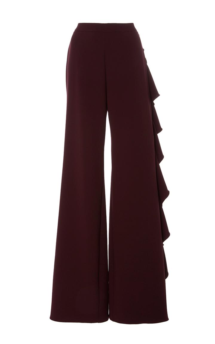 Alexis Plum Karlina Ruffled Pants