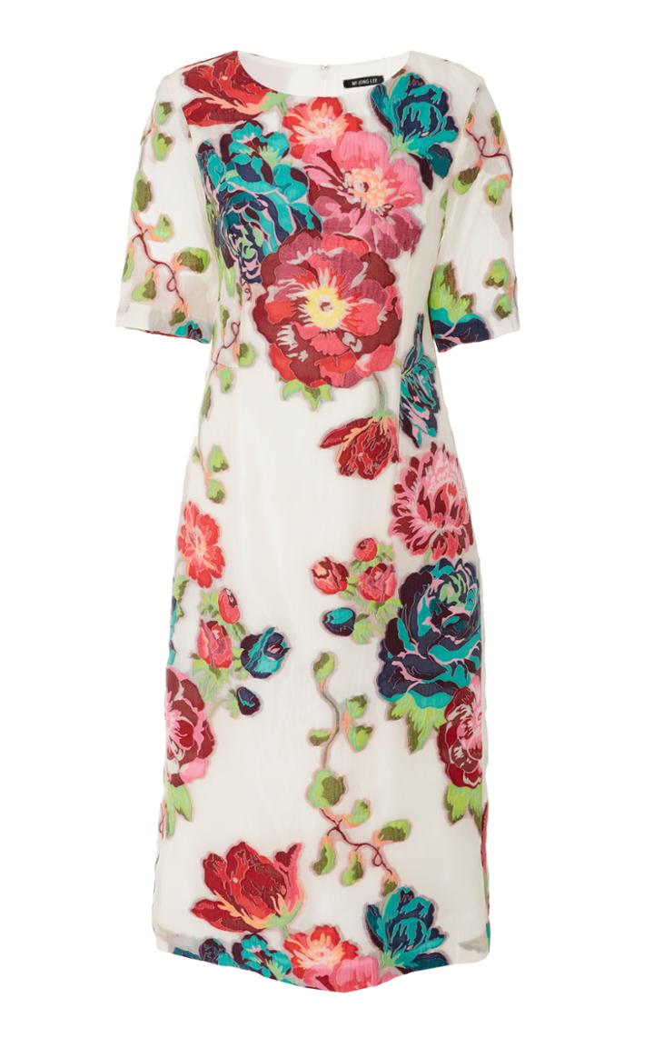 Mi Jong Lee Short Sleeve Dress