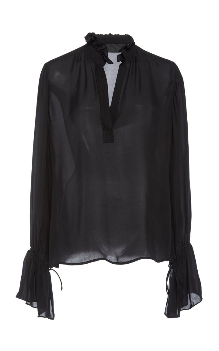 Nili Lotan Demi Silk Top