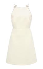 Miu Miu Crystal-embellished Faille-cady Mini Dress