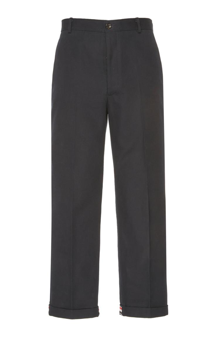 Thom Browne Straight Leg Cuff Chino